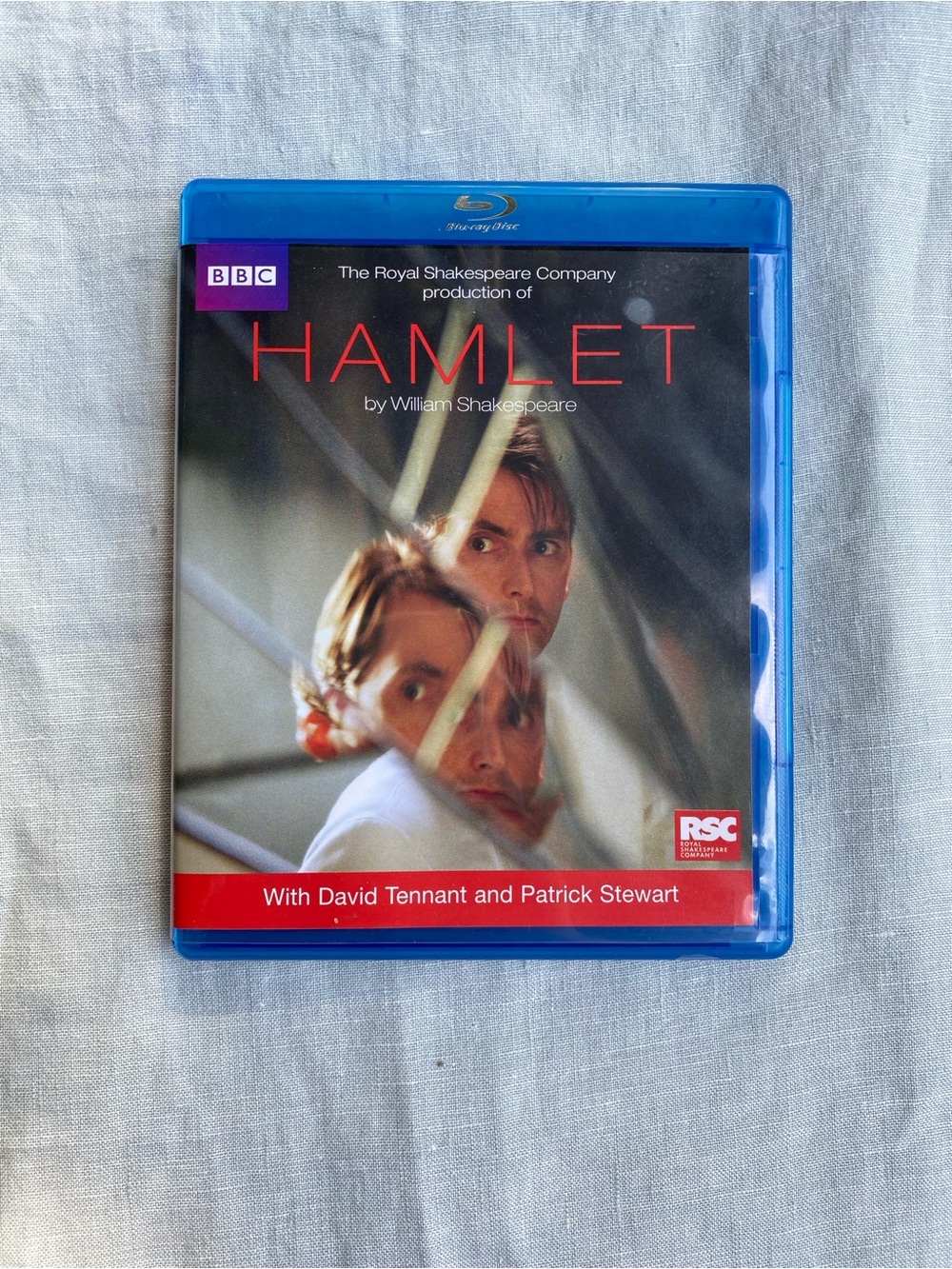 2010 Royal Shakespeare Company Hamlet David Tennant Patrick Stewart blu-ray